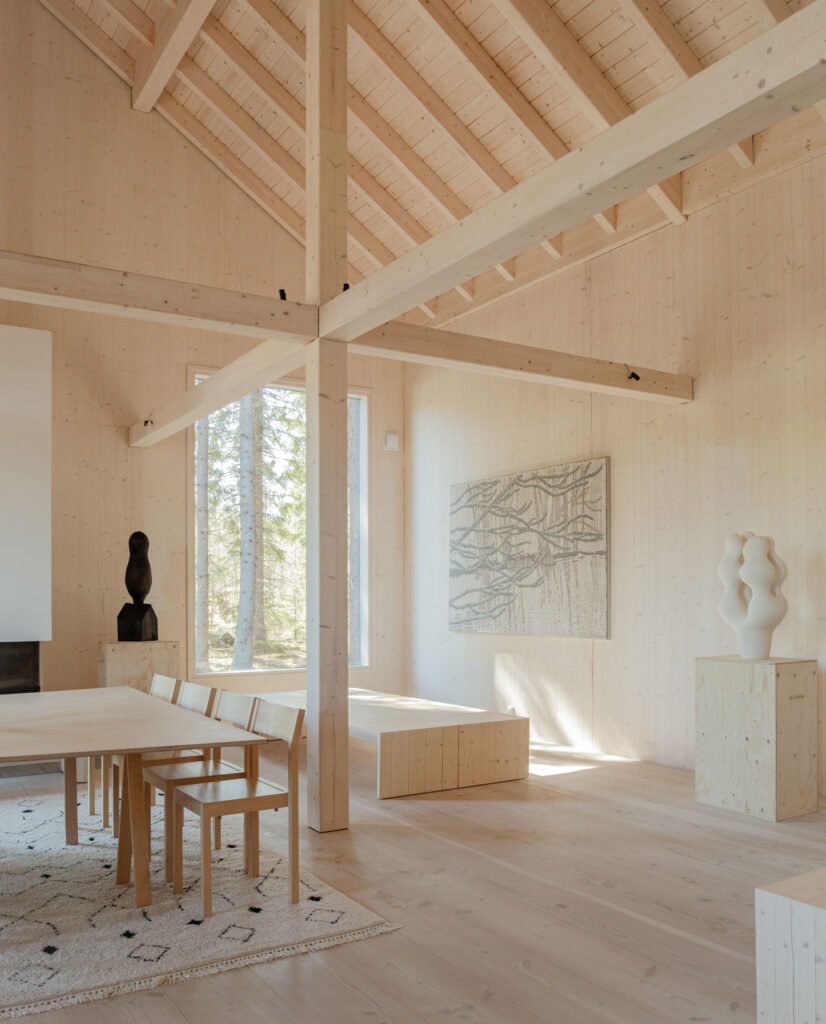 08–09/2025, Kontiolahti

Lokal’s curator Katja and interior architect Hanni were commissioned by Ulla-Maari Koivula in the spring of this year to conjure up even more harmony, beauty and art in the Usva house in Kontiolahti | Arni Aromaa, Jaea Chang, Sasha Huber, Pasi Eerik Karjula, Hanna-Kaisa Korolainen, Linda Linko, Outi Martikainen, Henna Nuutinen, Carlo Raymann, Anna Rikkinen & Milla Vaahtera.