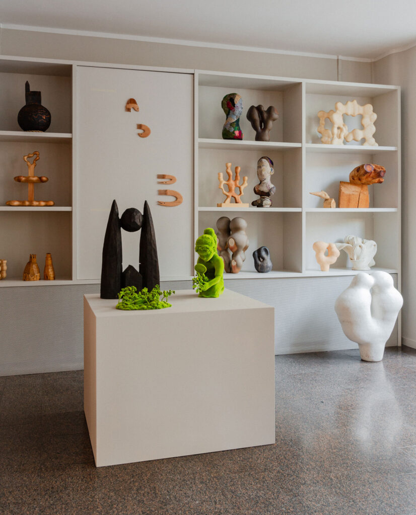 Lokal x Roots (Racines) at Institut finlandais in Paris 7.11.2025 – 21.2.2026
In dialogue with the exhibition Pekka Halonen, an Ode to Finland presented at the Petit Palais Museum, Institut finlandais has invited artists and creatives from different fields to create together an ambitious programme, for an exceptional season exploring the themes of the emblematic painter’s work. Roots, an exhibition by renowned Finnish visual artist Kustaa Saksi, is runs in the main gallery at Institut finlandais, Lokal having curated the adjacent exhibition in the boutique space.