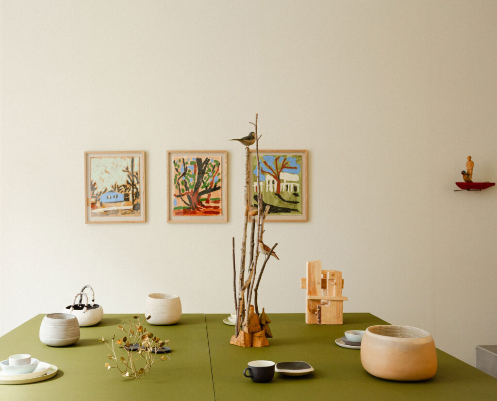 29.5.–16.8.2026
This summer, Lokal spreads its budding branches across a few different addresses. Following by the group exhibition A Prima Vista at 3daysofdesign in Copenhagen, a homecoming exhibition, At First Blush, takes place in the Billnäs ironworks village at the peak of summer. Preceding it, we have a glimpse of it all at Lokal Gallery in Helsinki.